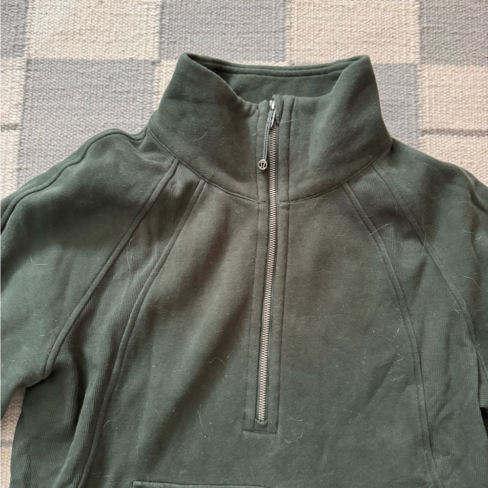 Lululemon scuba funnel neck half zip